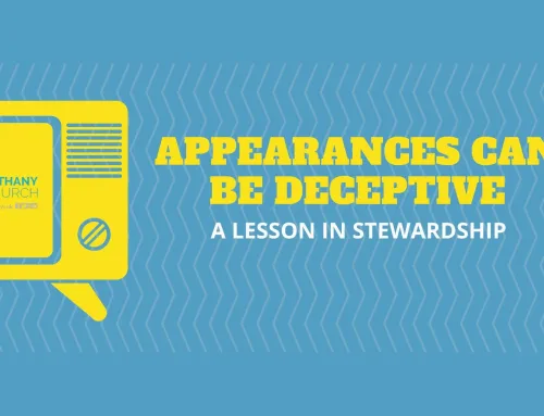 Appearances Can Be Deceptive – A Lesson in Stewardship